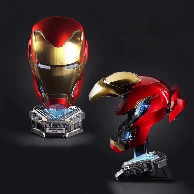 Cosplay Fire Prop - Mk50 아이언맨 웨어러블 헬멧, 분리형 변형