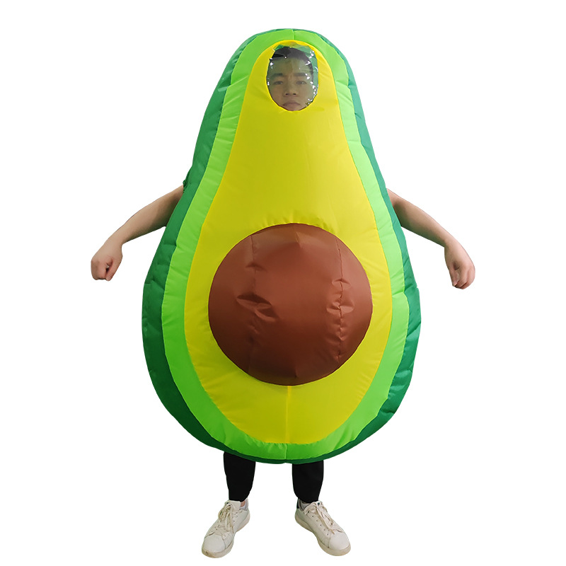 Cosplay Prop - 아보카도 모양의 에어벌룬 의상, 만화 캐릭터