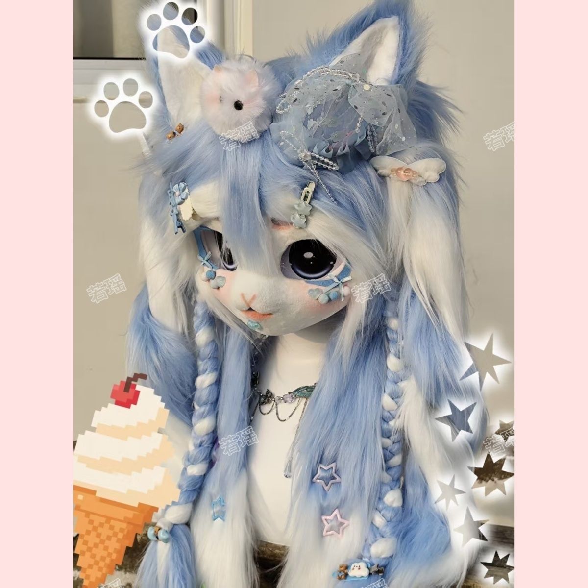 Cosplay Prop Making - 맞춤형 OC 디자인 고양이 케모노 퍼슈트