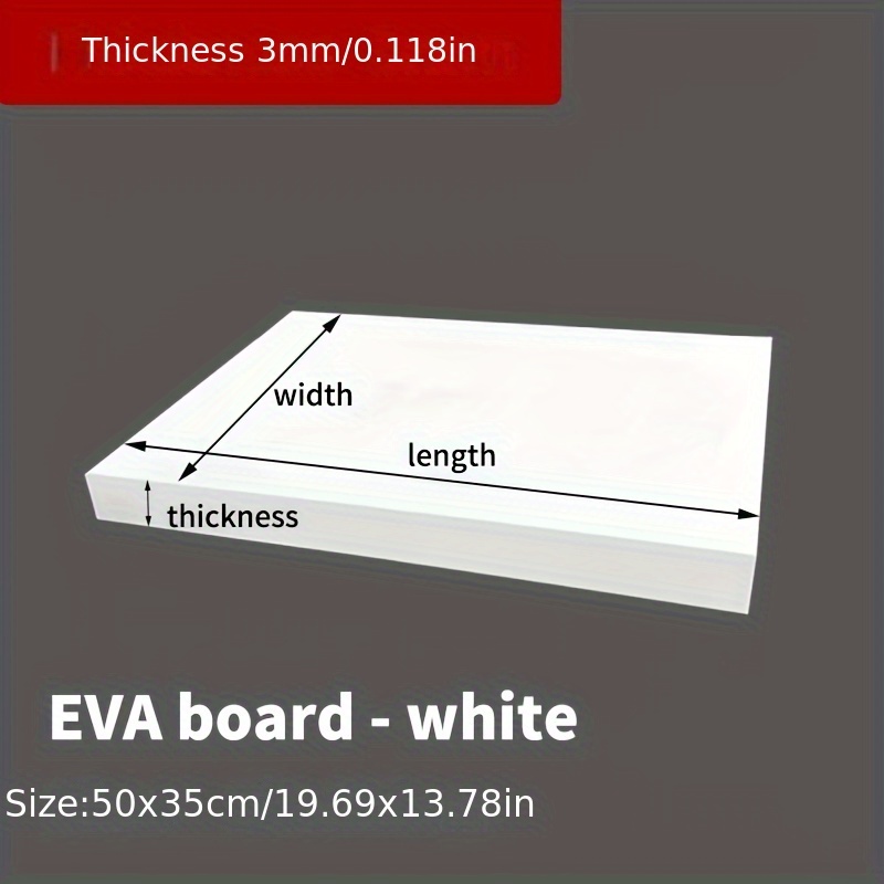 EVA 폼 보드 14x19인치, 두께 3mm-10mm  - Cosplay Prop Foam Board 리뷰 및 가격